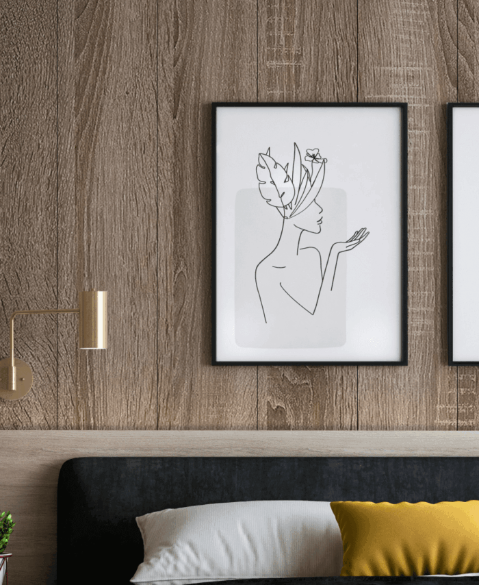 Wall Panel MDF Stella Classic Standart 2750х205х6 Vintage Oak (pack of 7 pcs.)