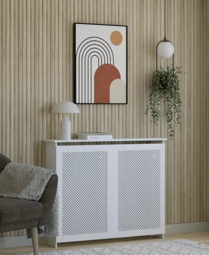 Wall Panel MDF Stella Wave Standart 2750х119х20 Sonoma Oak (pack of 4 pcs.)