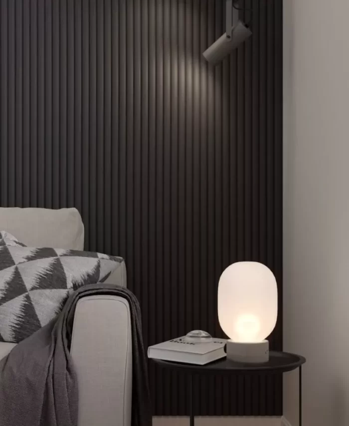 Wall Panel MDF Dekor Wave Standart 2750х119х16 Black Edition (pack of 4 pcs.)