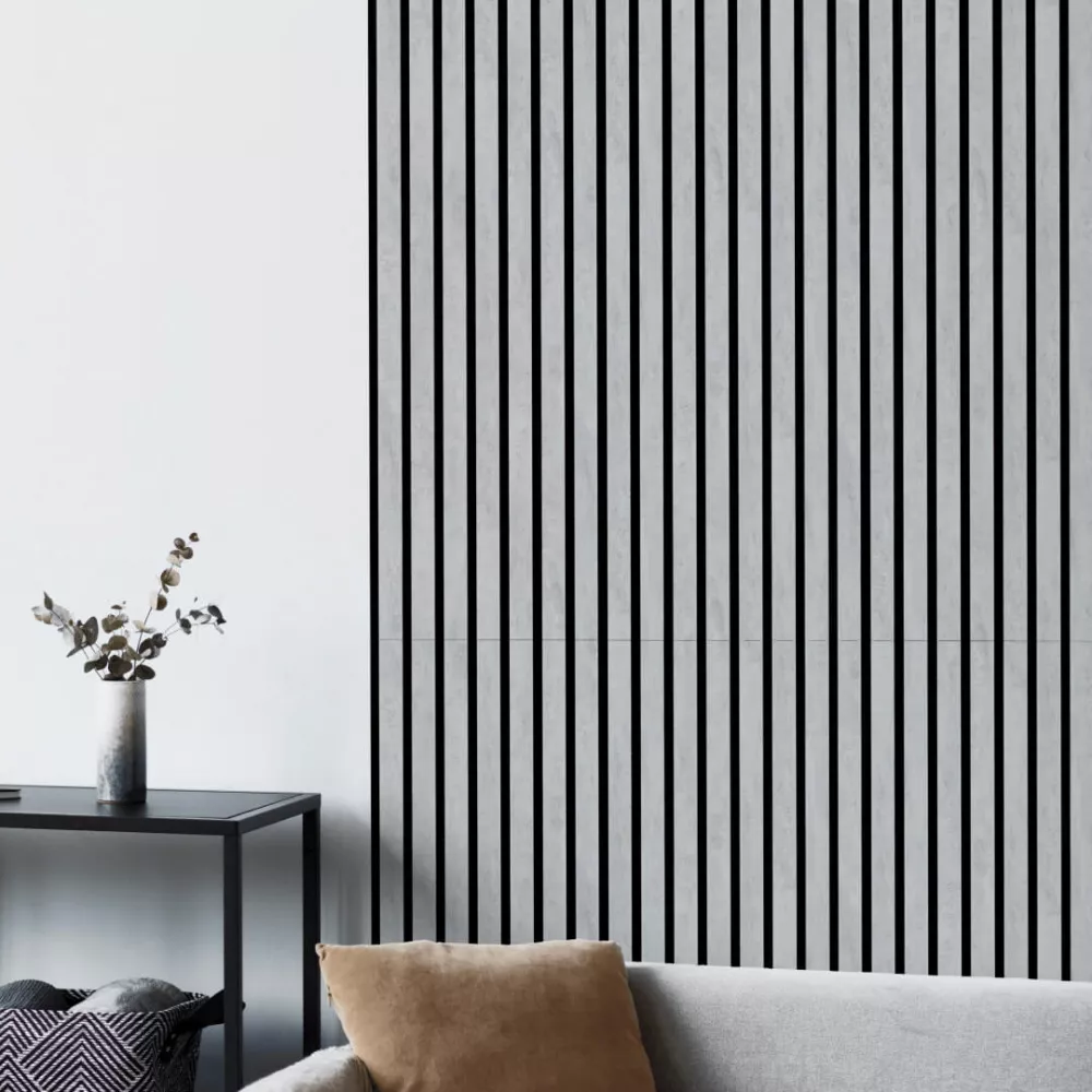 Acoustic Panel Comfort 9 2780x600x9 Chicago Concrete (pack of 1 pcs.)