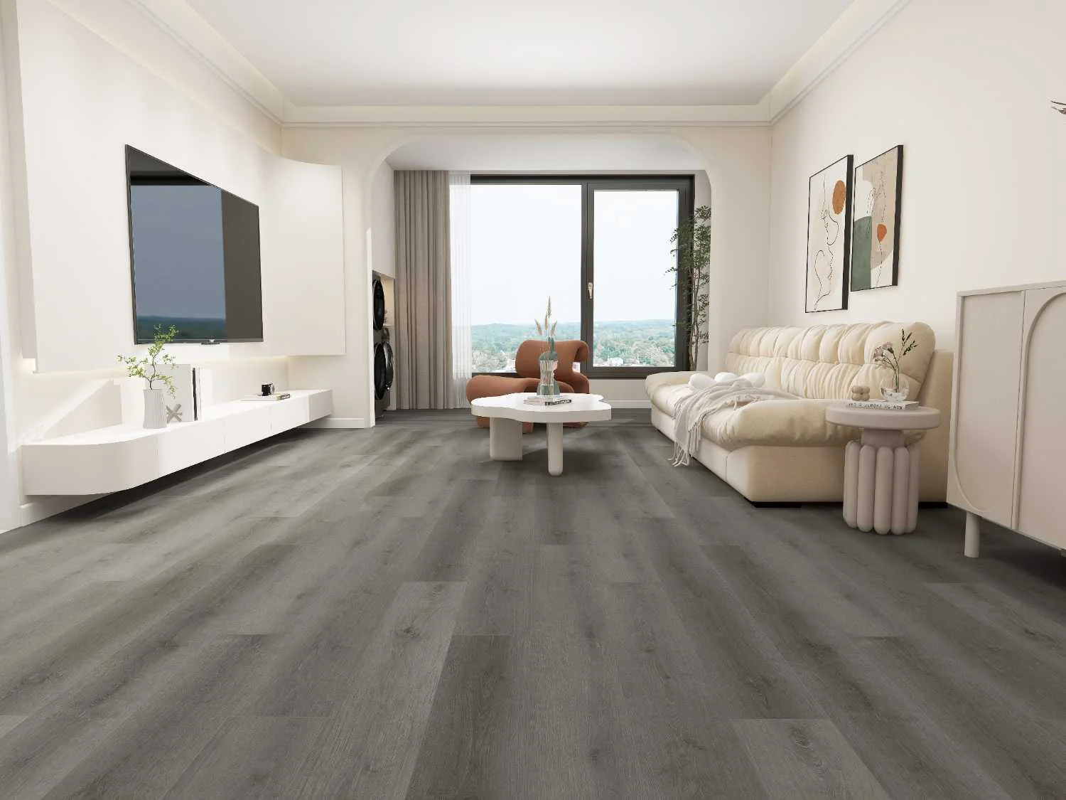 Wood SPC Flooring - Salzburg Ash - Sold Per Box 2.21 m<sup>2</sup>