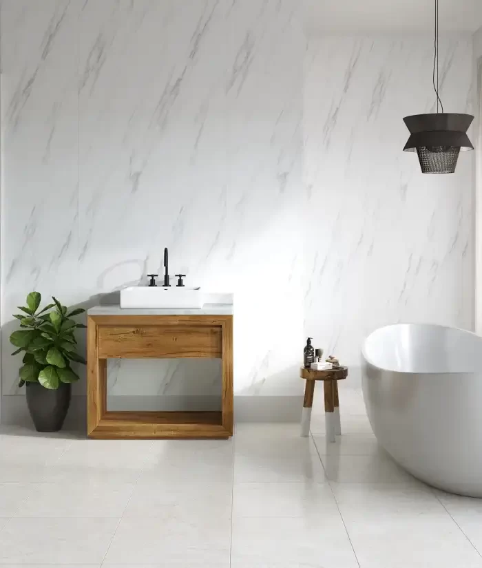 Carrara Grey Mineral Panels - 2 Pieces Per Box 2.88m<sup>2</sup>