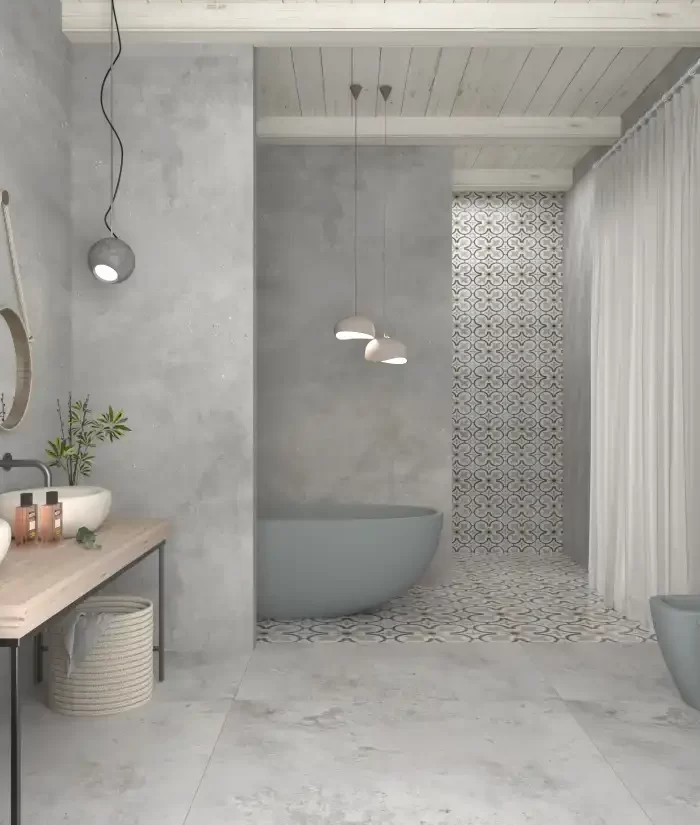 Mist Grey Mineral Panels - 2 Pieces Per Box 2.88m<sup>2</sup>